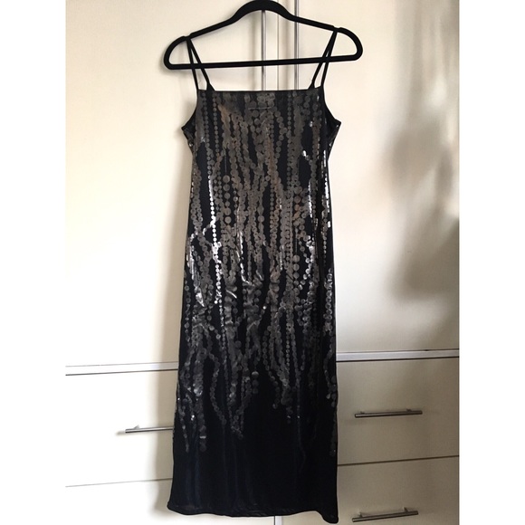 MM6 Maison Martin Margiela black slip dress - Picture 5 of 8